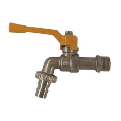 Quarter turn Brass Bib Cock Hose Union Bibcock Thread ISO228