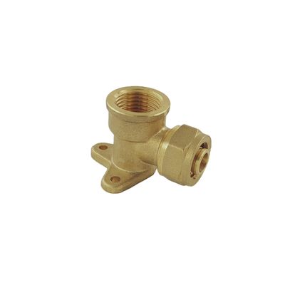 Mountable 90 Degrees Female Thread Elbow High density forging Brass Body