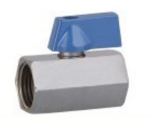 PTFE Seal 1 2 Gas Ball Valve Max 16 Bar Pressure Iron Handle Material