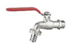 easy installation Brass Bib Cock Brass Ball Bibcock G1/2 Inlet Outlet