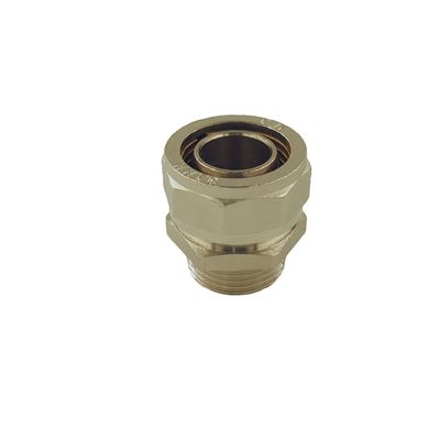 ISO 228 Brass Compression Fittings Male Thread For 16mm PEX Pipe