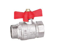 Industry Grade Max 16 bar Pressure Brass Ball Valve Withstands High Pressure and Temperature