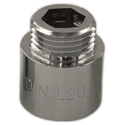 ISO 228 Male Thread DIN L20 1 inch Brass Pipe Fittings