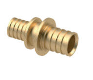 Brass coupling reducing fitting