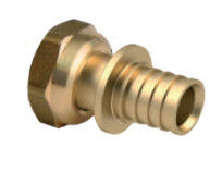 Brass Coupling Female Thread connection fittings with Nut