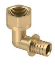 Brass Elbow Pipe fittings with Female Thread Connection