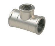 Nickel Plated Brass Tee Female Reducing Thread Fittings