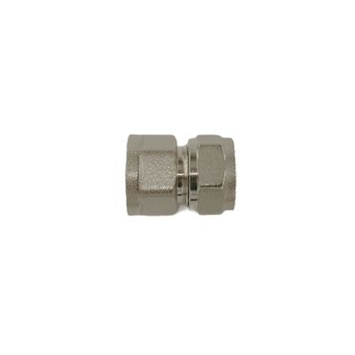 Thread ISO228 Brass Compression Fittings 16mm Female Straight Union